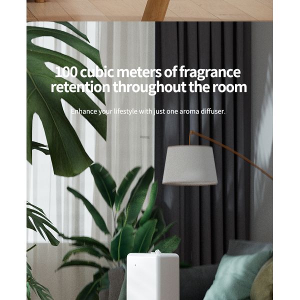 Wall Mounted USB Battery Powered Fragrance Diffuser Quiet Diffuser For Essential Oils