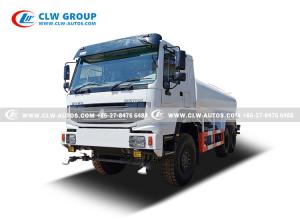 China All Wheel Controllable Water Output Water Bowser Truck 18ton Howo 371HP on sale