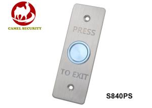 China Piezoelectric Normally Open Push Button Door Release With Scratchproof Laser Printing on sale