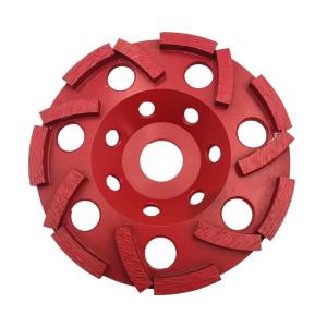 China 7 Inch Diamond Cup Grinding Wheel 14 Segment For Concrete Diamond Grinder on sale