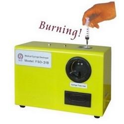 China medical syringe destroyer, needle destroyer on sale