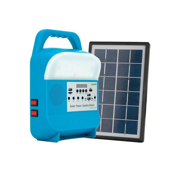 Cheap 6000mah Solar Power Bank LED Emergency Lights 3W 6V Rechargeable for sale