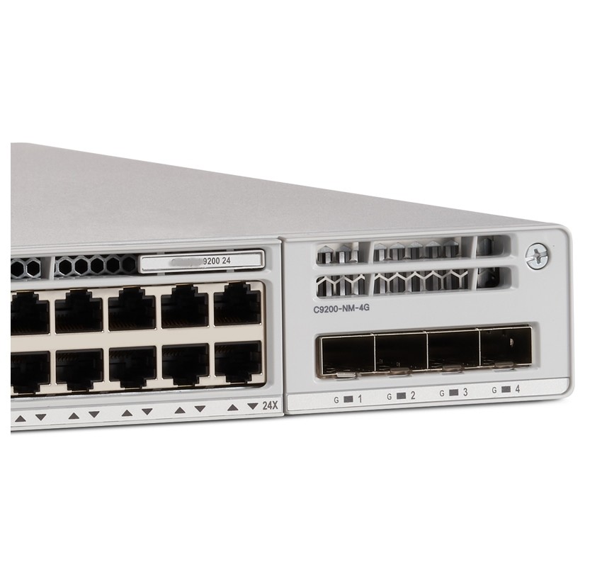 24-Port Network Switch C9200L-24T-4G-E NIB Original Device for Speed Data