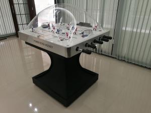Best Professional Rod Hockey Table 5mm Acrylic Dome Hockey Table With Silver Plastic Corner wholesale