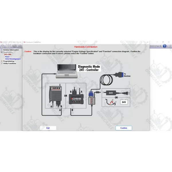 Isuzu IDSS Diagnostic Tool 2025 Software Version with All-in-one Hardware and Software for Multi-language Support