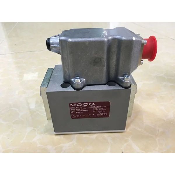 Moog Servo Valve Electro-Hydraulic Servo Valve with LED Touch Control Online Video Support and In Stock Availability
