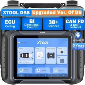 Best 2025 XTOOL D8S Diagnostic Scan Tool Support CAN FD &amp; DoIP, ECU Coding, Topology, Key Programming wholesale