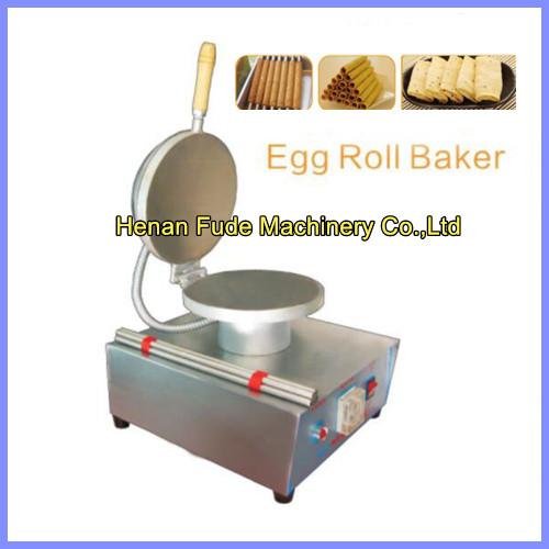 Cheap egg-biscuit-roll machine, egg roll making machine for sale