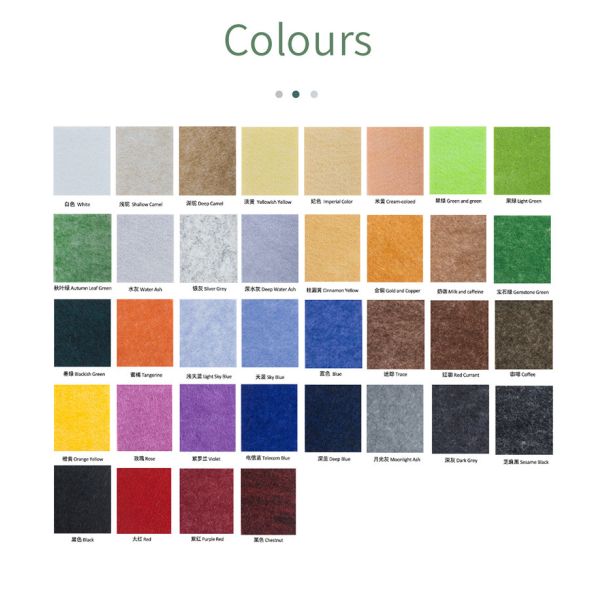 Efficiently Divide Workstations And Create Calmer Work Environment With Felt Desk Dividers