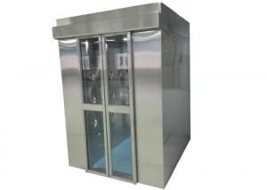 Best Auto Slide Door Clean Room Air Shower With Three Side Blowing Class 1000 wholesale