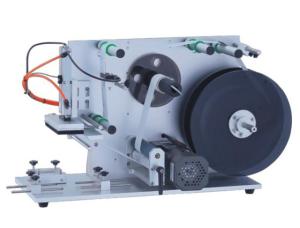 China Energy Saving Semi Automatic Bottle Label Applicator Long Service Life on sale