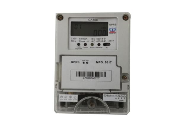 Cheap Single Phase Smart Electric Meters for Automatic Remote Reading System with GPRS for sale