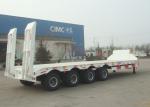 100 ton heavy equipment transportation truck trailer 50 ton lowbed trailer BPW
