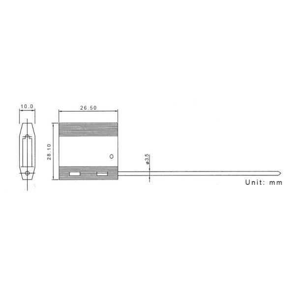 Detailed technical specifications diagram