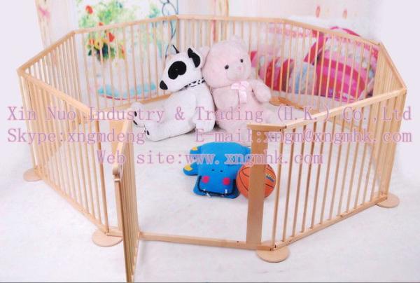 Cheap Wooden playpen , baby protection bar , baby fence , baby supplies for sale