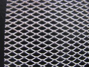 Car Silver Aluminium Grill Mesh ideal for vents 30cm x 100cm