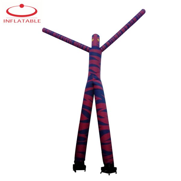 Weddings Inflatable Tube Man With Blower 110V Customized Air Dancer