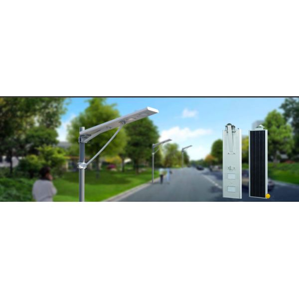 installation 3-8m height motion sensor LED solar street lights all in one with night sensor for smart road lighting