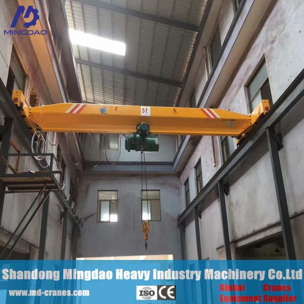 Cheap LD Model Variable Speed Control Single Girder Overhead Crane , Invert Overhead Bridge Crane for sale