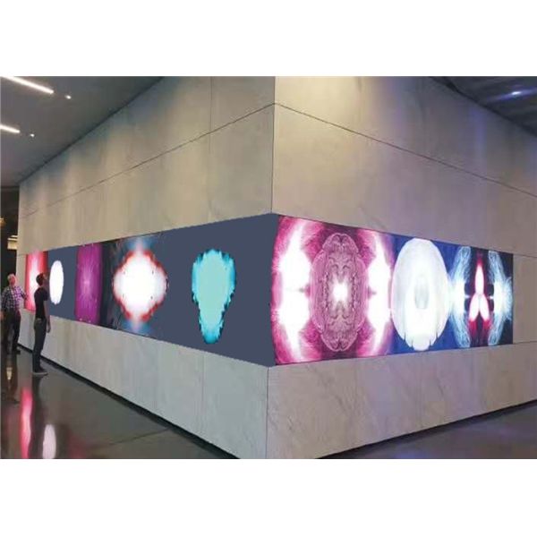 Commercial Decorative LED Display / Soft Led Screen With Outstanding Colorful Effect