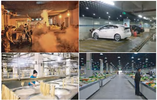NSF Certified High Bay Light Food Industry with Motion Sensor and Durable Aluminum Housing