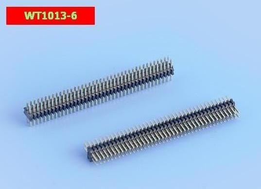 Cheap Industrial 0.8MM Pitch Single Row Pin Header Curved Needle Patch Oem Service for sale