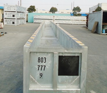 Maximum Payload 12000KGS 39ft to 76ft Galvanized LR Certified DNV 2.7-1 Standard Open Top DNV Offshore Cargo Basket
