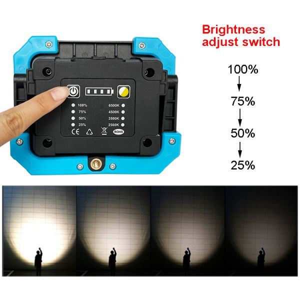 10 w CRI 95 Mini Size And High Power Detailing Work Light For Car Care