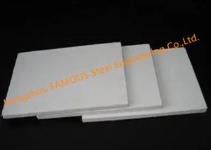 Grey 4-30mm Waterproofing Cement Board , 2440mm Perforated Fiber Cement Board