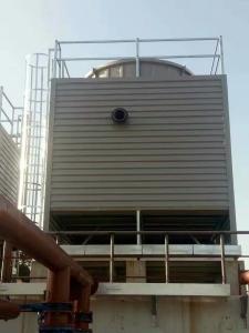 Large Capacity Open Cooling Tower High Efficiency PVC Filling 2 Year Warranty