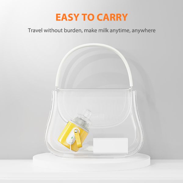 PPSU Portable Milk Temperature Control Bottle Warmer USB Charging Digital Display