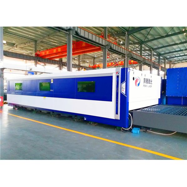 4000*2000mm IPG Sheet Metal CNC Cutting Machine 1.1G Acceleration
