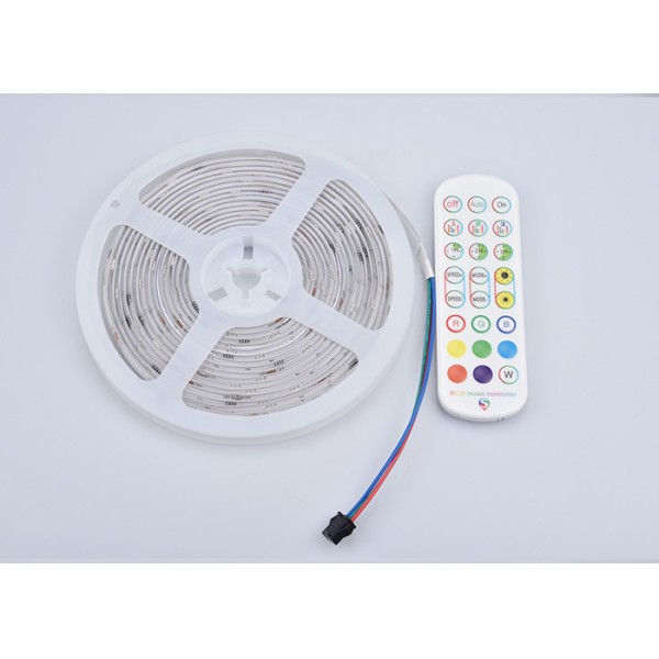 18 Lamp/M DC12V 5m Magic Color Flexible Led Strip Lights Kit