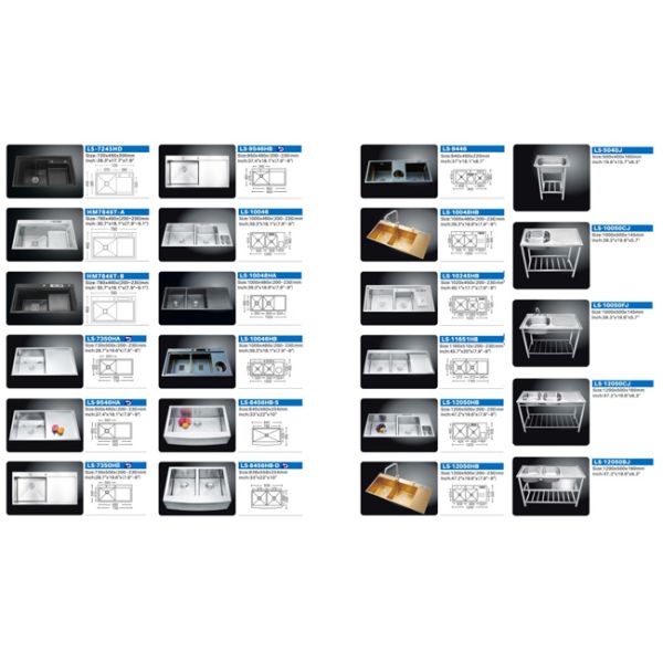 Multifunction Kitchen Sinks 304 Stainless Steel Kitchen Sink Faucet Modern Black Waterfall Rainfall Single Bowl Kitchen