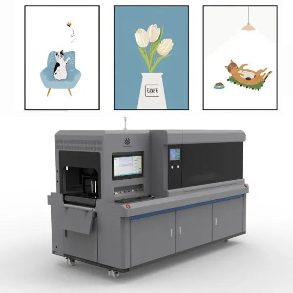 High Speed Single Pass UV Printer with 200 Sqm/H Printing Speed and 1200 X 1200 Dpi Resolution for Industrial Applications