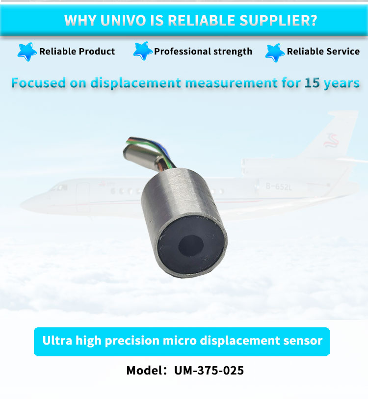 LVDT Motion Position Sensor 0.375 inch Diameter for High Temperature Applications