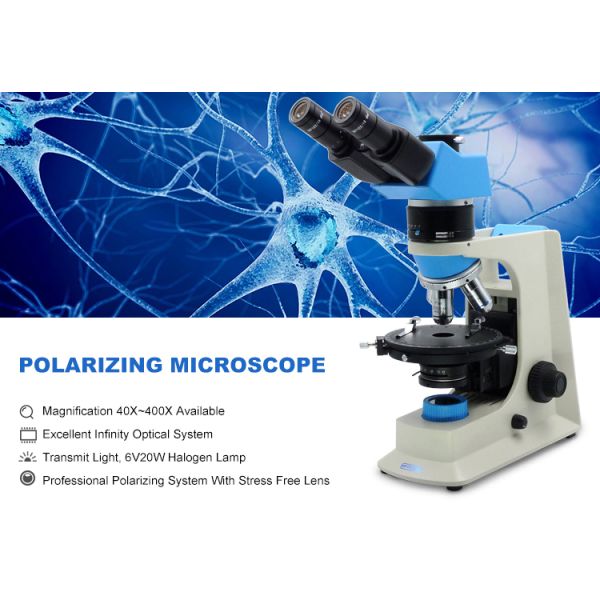 40 - 400x Student Compound Microscope Digital Biological Microscope