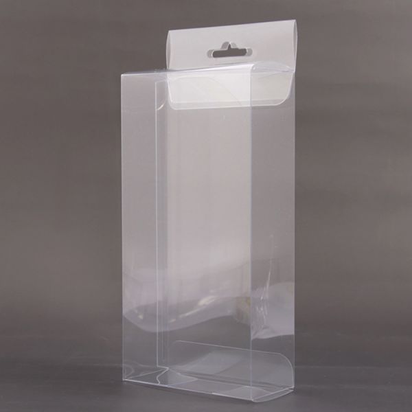 Transparent Small PVC Box PET Plastic Folding Packing In Bulk