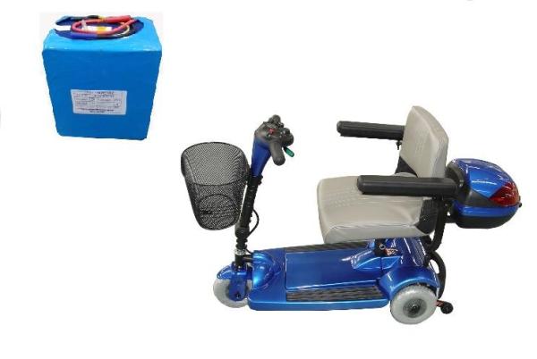 Cheap High Discharge Rate Electric Scooter LiFePO4 Power Battery , 24Volt  20Ah Lithium Batteries for sale