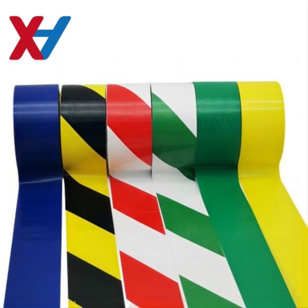 Flat White Red PVC Warning Tape For Marking Construction Sites