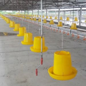 20kg Hopper Plastic Poultry Feeder Automatic Chicken Feeding System