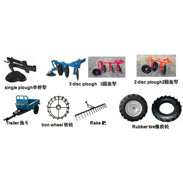 Walking Tractor / Hand Tractor with Harvester / Reaper