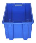 Square Rectangular Industrial Stacking Nesting Plastic Storage Crate
