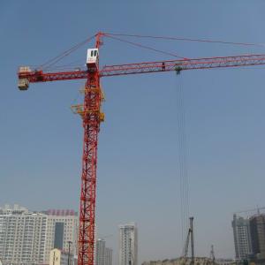 China 12 ton Max Lifting Capacity Topless Tower Crane 101m Height Under Hook on sale