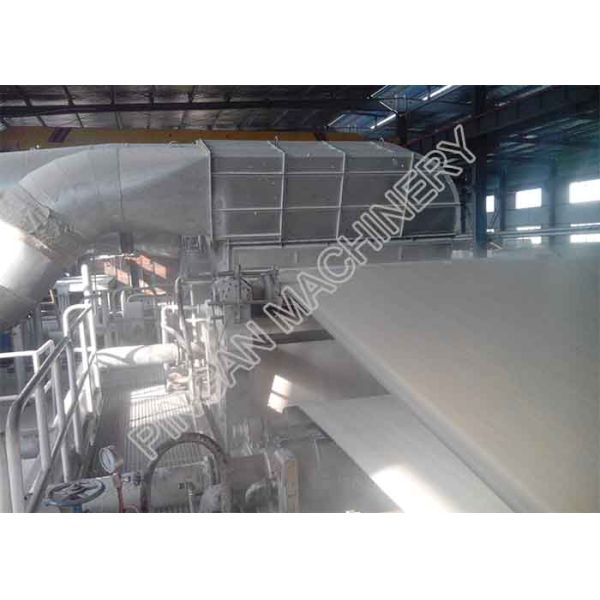 One Cylinder Mould Toilet Tissue Manufacturing Machine AC Driven Variable Frequency