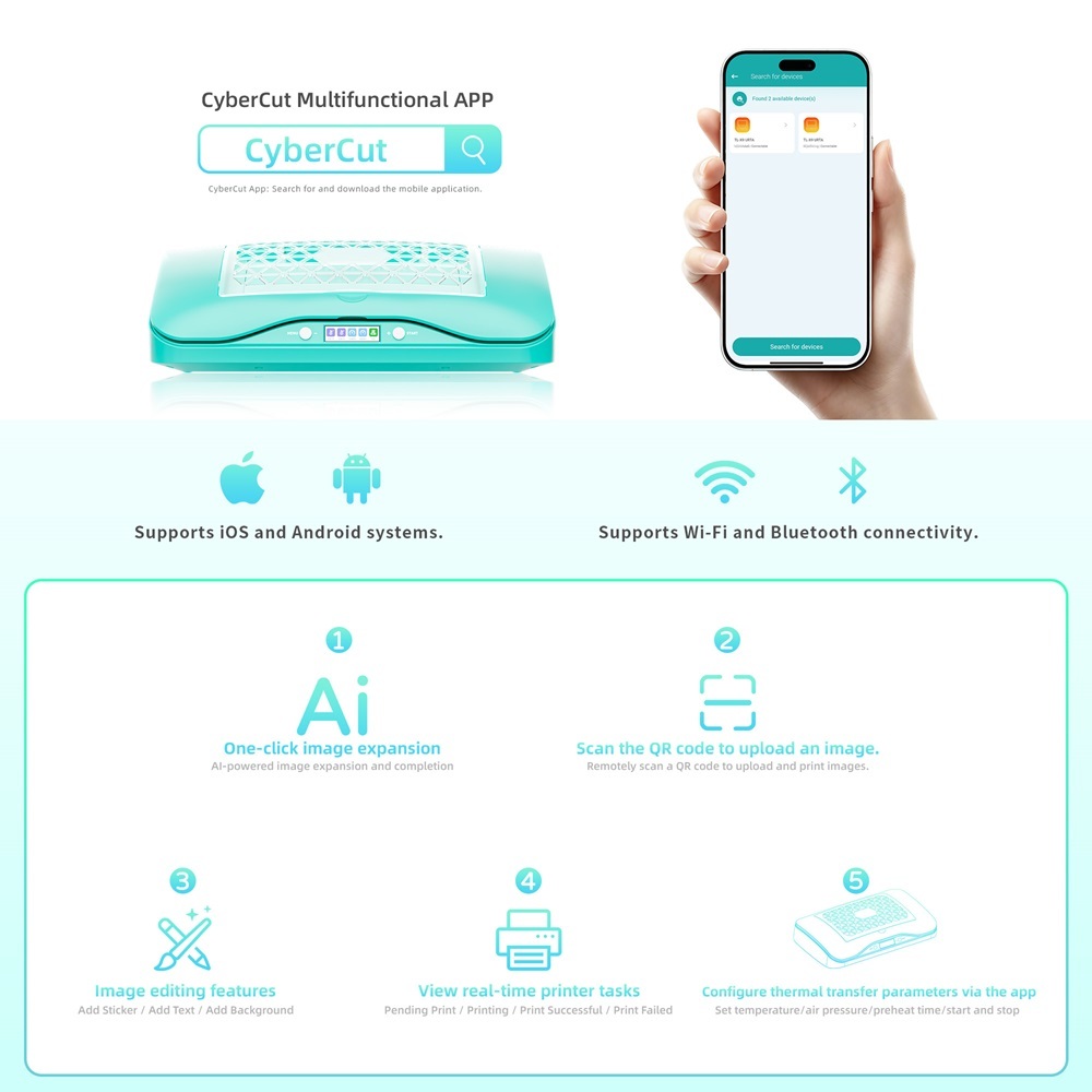 Universal Mold System Design Wholesale Supply for Phone Back Cover 3D Heat Transfer Printing Phone Case Printing Machine