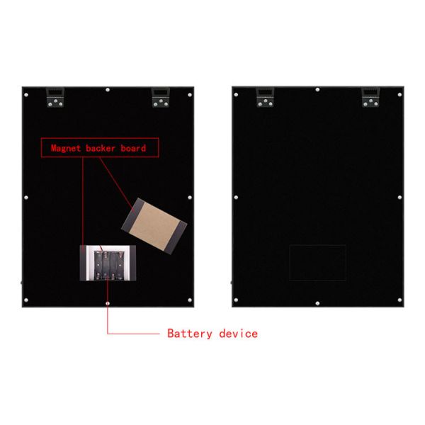Advertising 3D Lenticular Flip Poster With LED Light Box