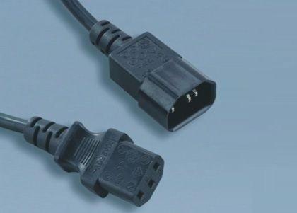 Cheap UL CUL CSA IEC C13 to C14 Computer American UL Power Cord for sale