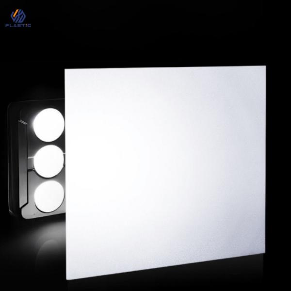 Cheap White Acrylic Sheet High Scratch Resistance in Transparent or Opaque with High Transparency for sale