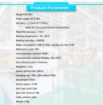 Single point laser sensors distance measuring Range 0.05-80m Repetitive accuracy